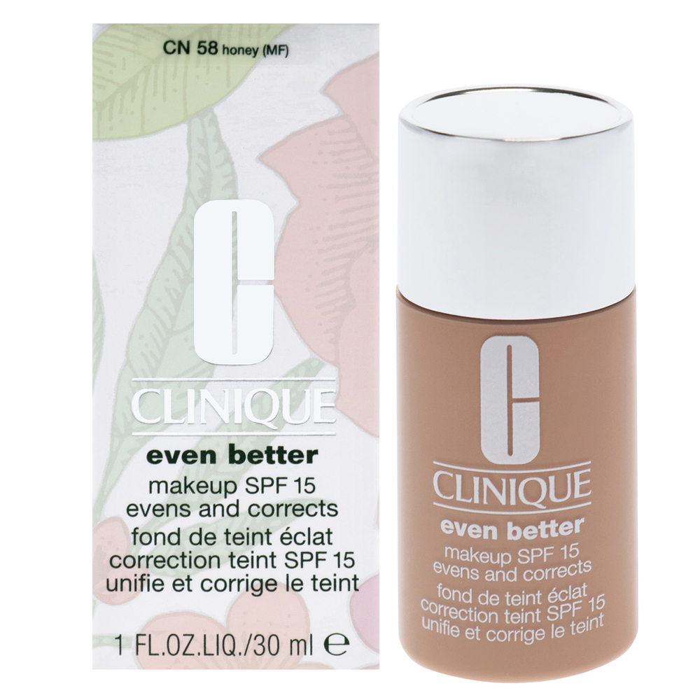 Even Better Makeup SPF 15 - CN 58 Honey (MF) - by Clinique Women 1 oz Foundation